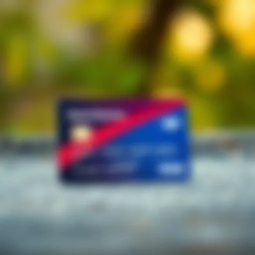 Bank of America Alaska Business Card design