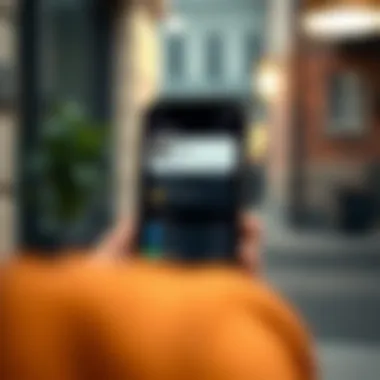 Account Overview in Bellco Mobile Banking Mobile banking interface showcasing account overview