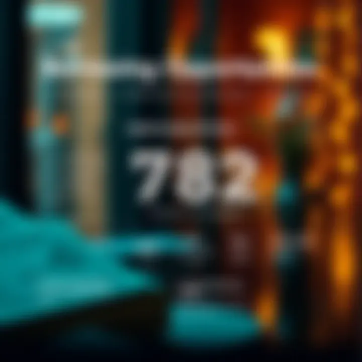 Borrowing Opportunities Infographic on borrowing options with a credit score of 782