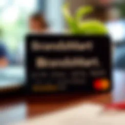 Visual representation of the BrandsMart USA credit card features