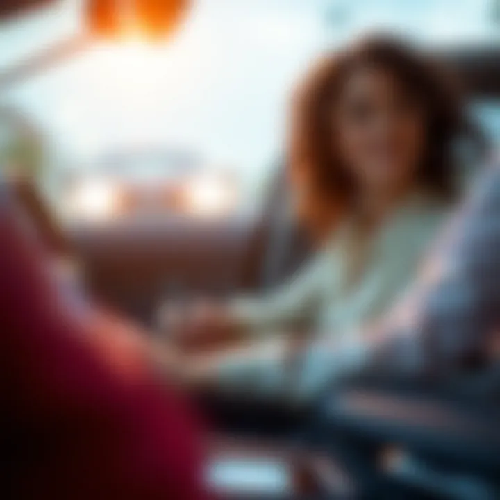 Finalizing Insurance Coverage Signing a car insurance policy