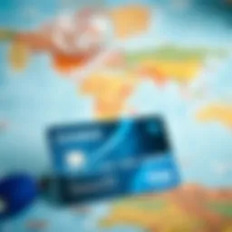 Chase Freedom Unlimited Card on a Travel-Themed Background