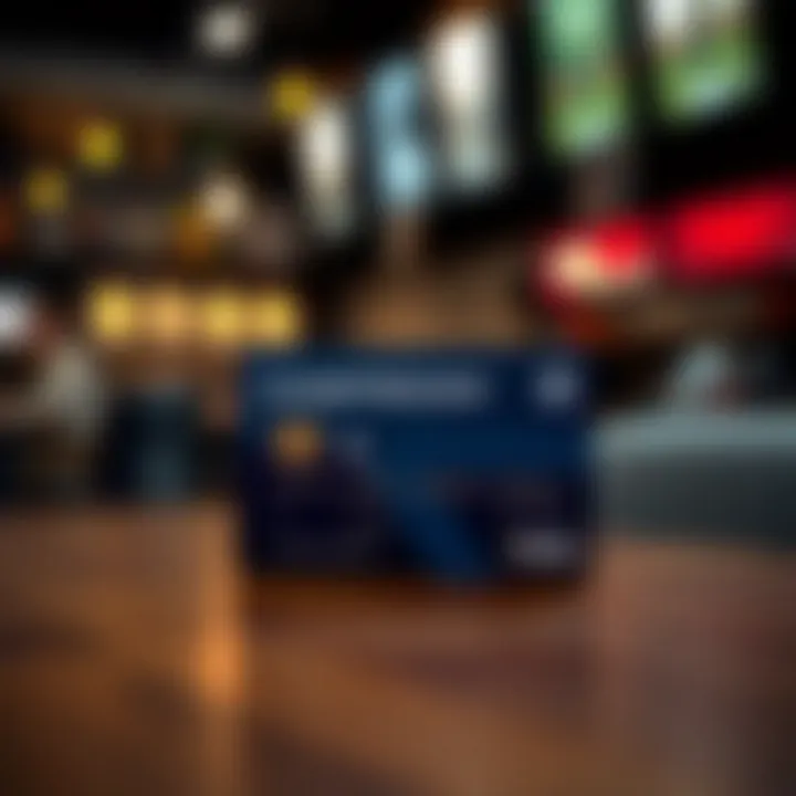 Chase Freedom Unlimited card on a wooden table