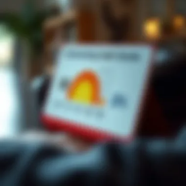 Visual representation of credit scores