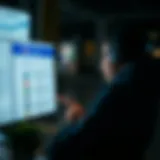 User navigating an insurance comparison website