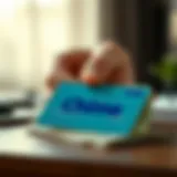 Chime Card with cash