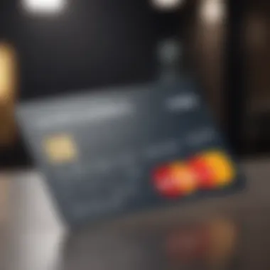 A close-up of a Visa gift card highlighting security features