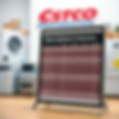 Comparison chart of home appliance insurance plans