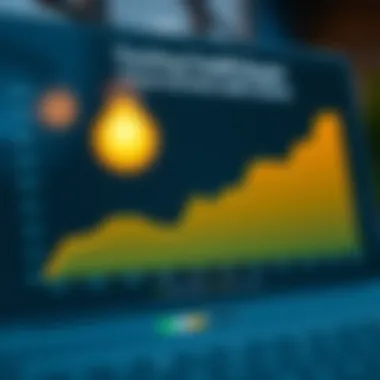 Tracking Credit Score Improvement with Chime Graph depicting improvement in credit scores over time