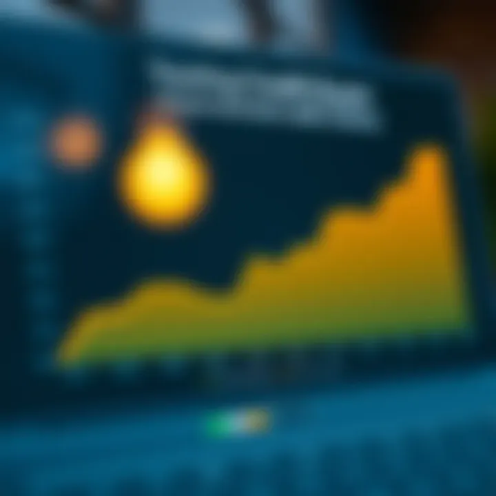 Tracking Credit Score Improvement with Chime Graph depicting improvement in credit scores over time