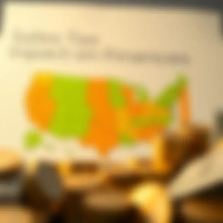 Sales Tax Impact on Finances Chart showing the impact of sales tax on overall financial health