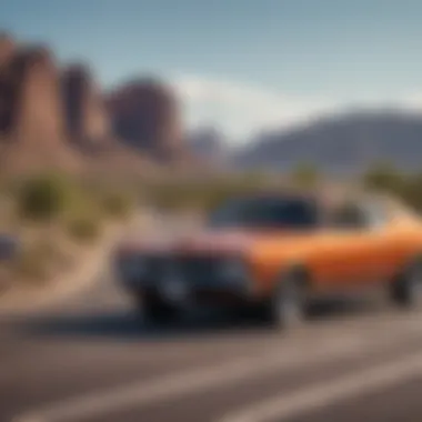 Factors Influencing Car Insurance Rates An infographic illustrating factors that influence car insurance rates in Arizona.