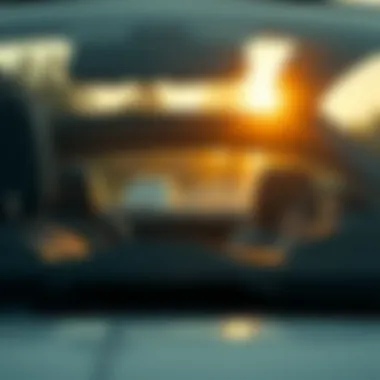 Joy of Driving a New Car A serene driving scene emphasizing the joy of driving a new car