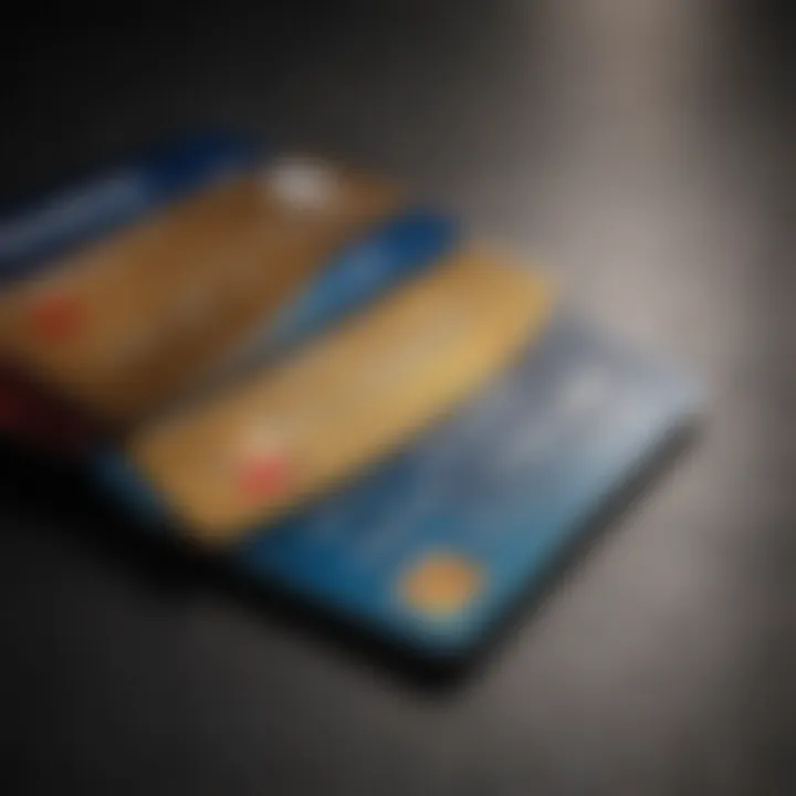 Diverse credit card options based on income levels