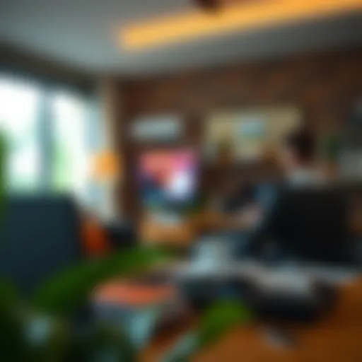 Visual representation of debt consolidation benefits