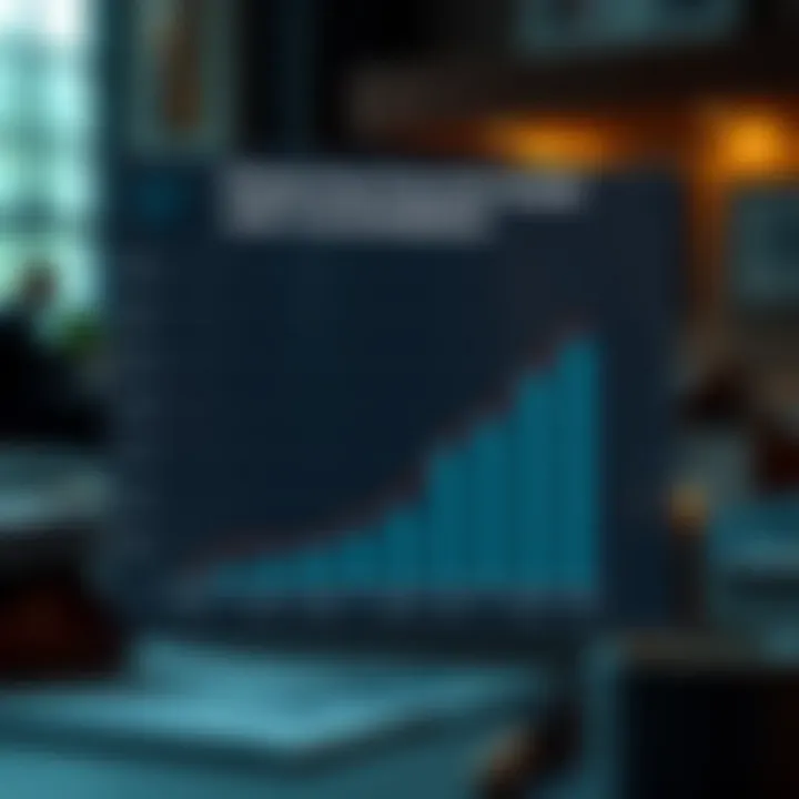 Graph showcasing financial health improvement through consolidation