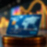 Global credit card statistics representation