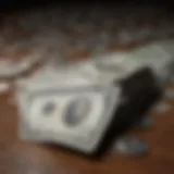 Visual representation of cash back percentages