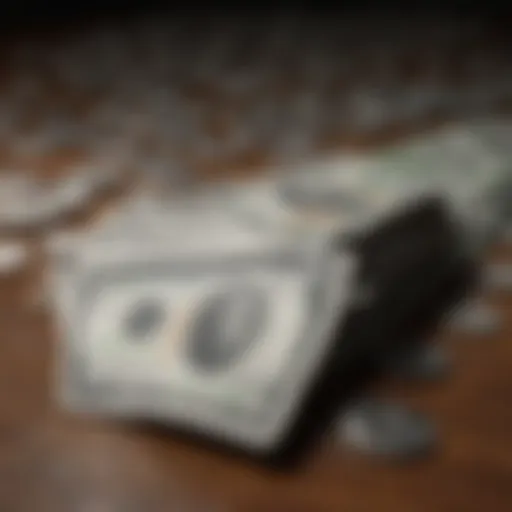 Visual representation of cash back percentages