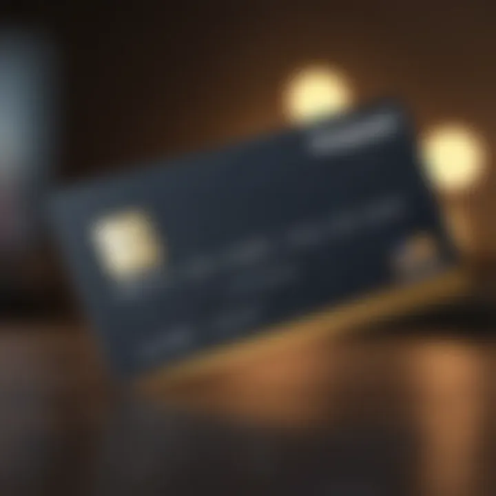 A visual representation of a credit card highlighting no interest feature