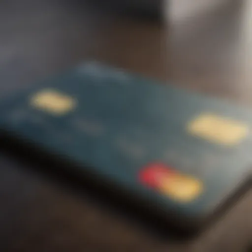 Illustration of secured bank card features