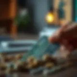 Visual representation of credit card consolidation benefits