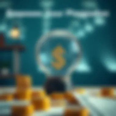 Empower Your Financial Decisions Conceptual image of financial empowerment and informed decisions