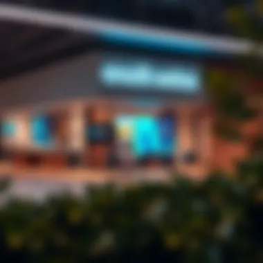Modern Credit Union Setting A modern credit union branch in Tulsa