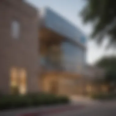 Exterior view of University Credit Union building in Austin