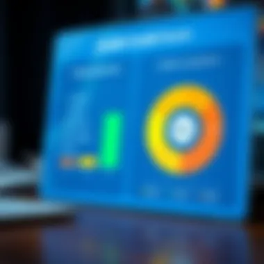 Comparison chart of credit score platforms