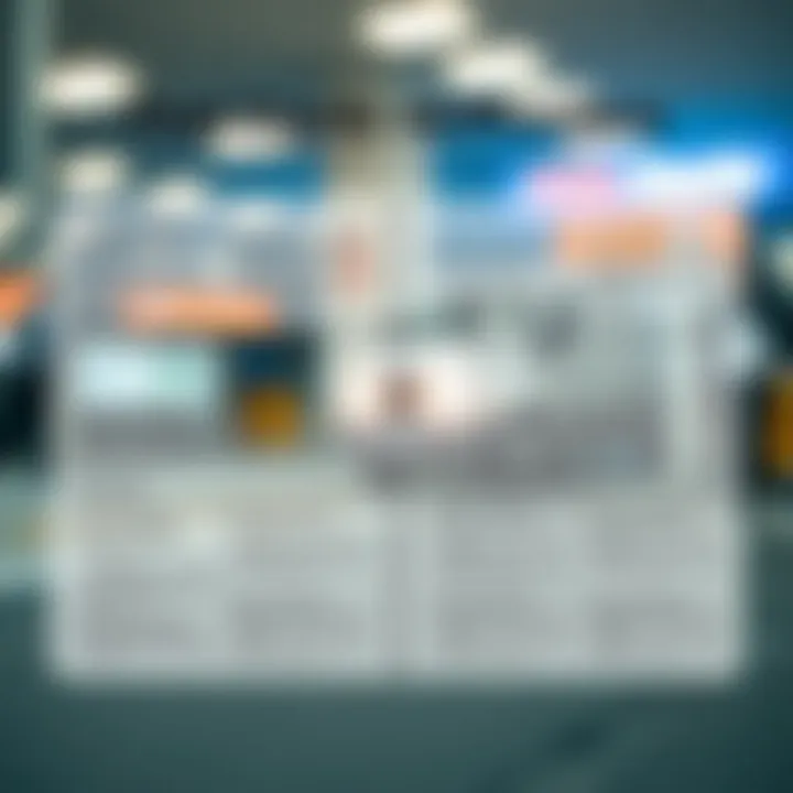 Comparative Analysis of Fuel Card Providers Diagram explaining the comparison between different fuel card providers