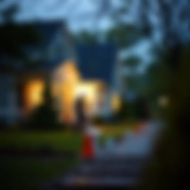 Scenario depicting an incident covered by homeowners insurance