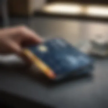 A visual representation of the application process for Horizon secured credit cards