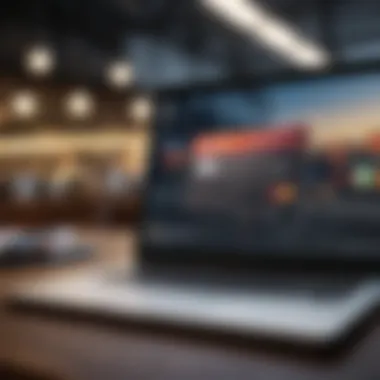 Leading Providers of Virtual Credit Cards A laptop displaying a list of top virtual credit card providers