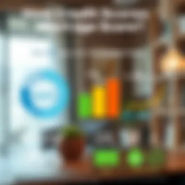 Infographic showing the impact of credit scores on mortgage rates