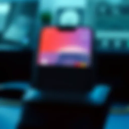 Apple Wallet Interface with Apple Card Visual representation of the Apple Wallet interface showcasing the Apple Card integration