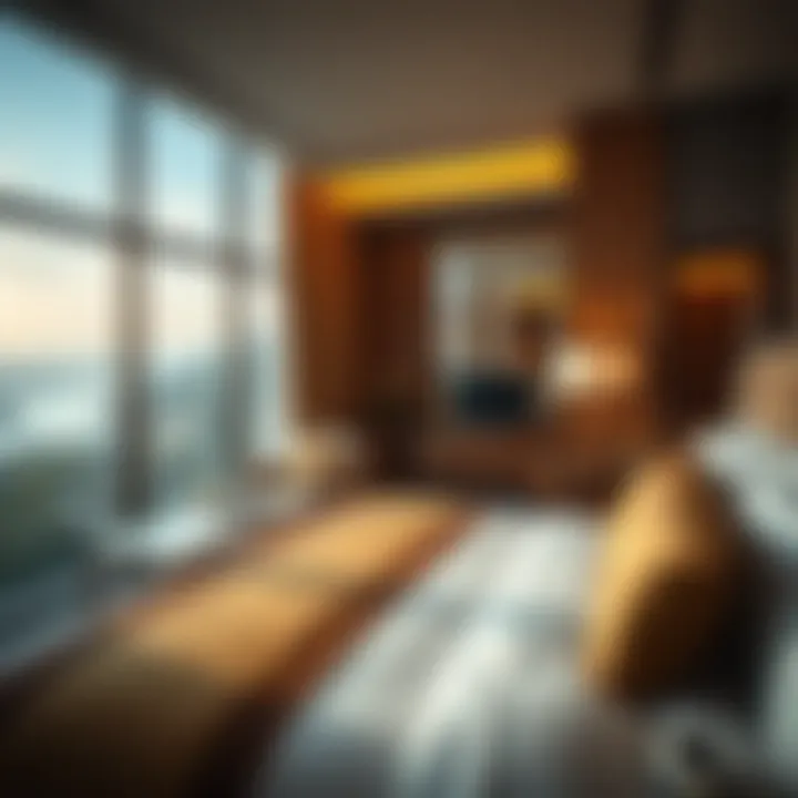 Experience Opulence with Reward Stays Luxury Hotel Room with Scenic View
