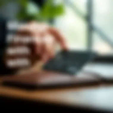 Managing Finances with Apple Card in Wallet Conceptual graphic on managing finances through the Wallet app with Apple Card