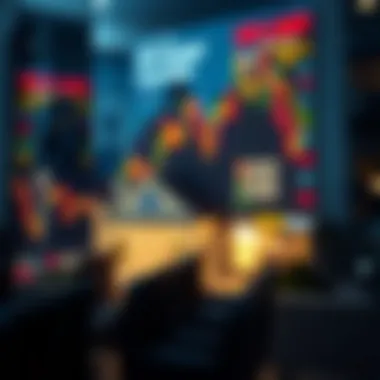 Mortgage Market Dynamics Visual representation of market trends in mortgage financing