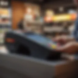 Mastercard Tap to Pay in action at a retail checkout