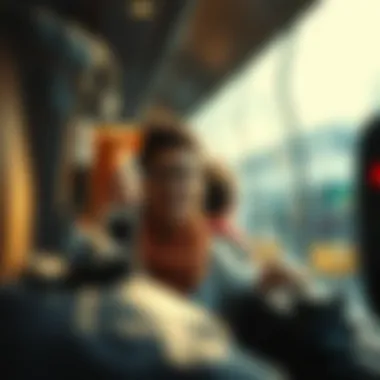 A traveler enjoying their journey using miles from credit card rewards