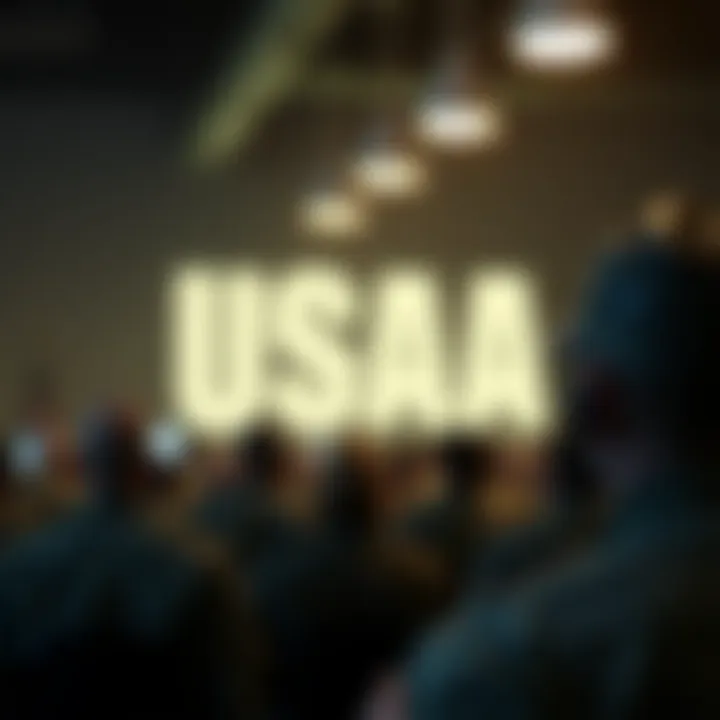 Military service qualifications for USAA