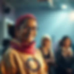 Global outreach of a charitable organization