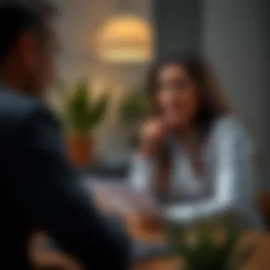 Insurance agent consultation