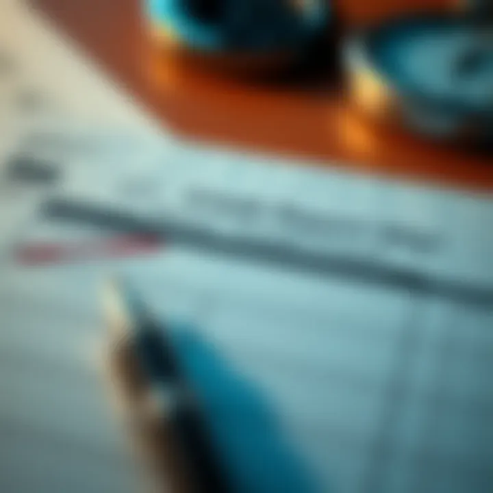 A graphic representation of a credit report with highlighted errors