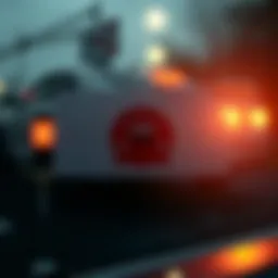 Kansas state outline with auto insurance symbols