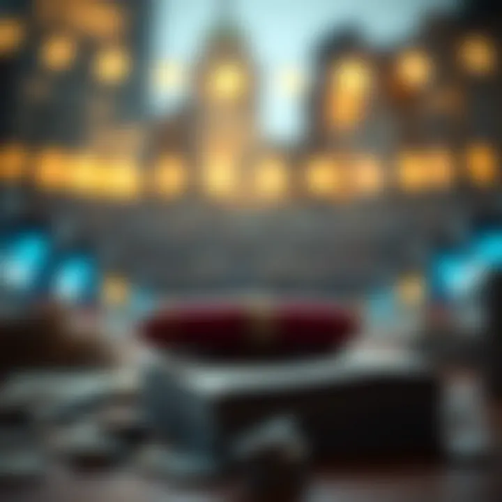 A conceptual image representing loan options