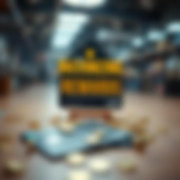 Maximizing Rewards Concept Conceptual representation of maximizing rewards with a credit card