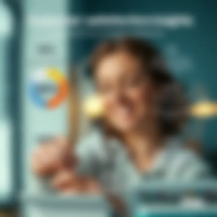 Infographic illustrating customer satisfaction metrics