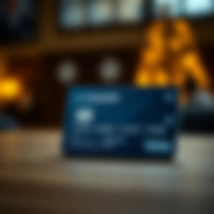 Visual representation of credit card rewards